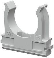 Клипса для гофры Промрукав Д=32 серый (уп. 50шт) картинка